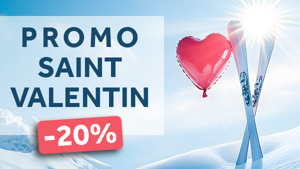 Duo Saint-Valentin : 2 forfaits 1 jour = -20%