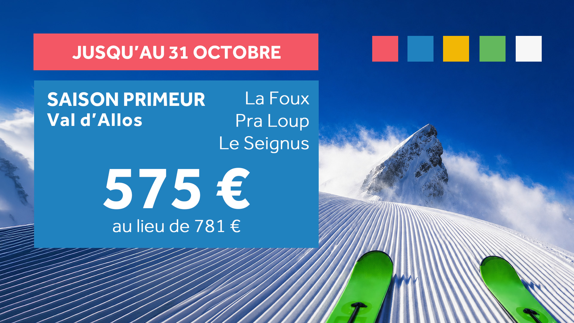 Forfait Saison Primeur Val d’Allos 2026-2027