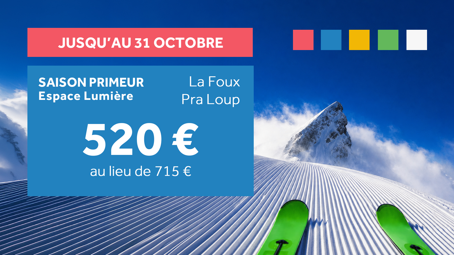 Forfait Saison Primeur 2026-2027